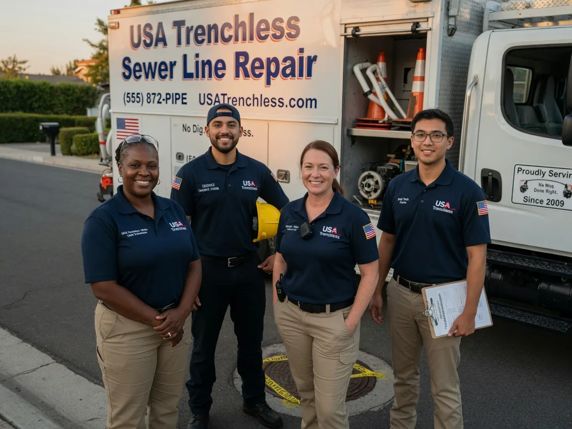 Sewer Line Repair company in Van Voorhis, PA